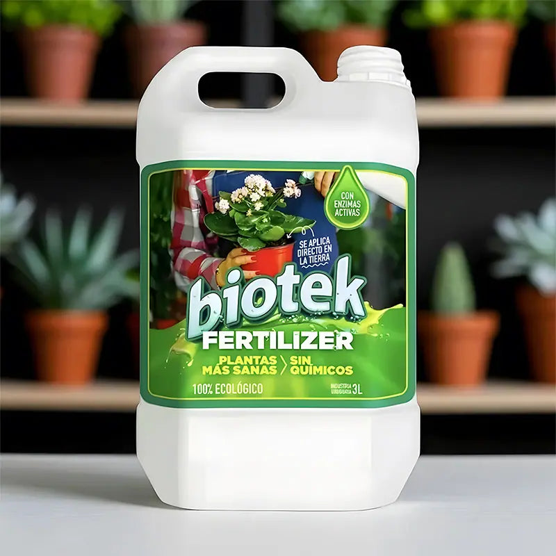 Alimento para Plantas Biotek: de plantas débiles a frondosas y resistentes 🌱