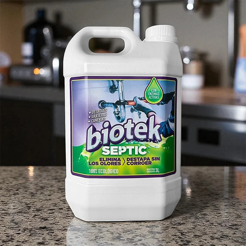 Biotek Septic – Eliminá olores y recuperá tu sistema séptico 🌱