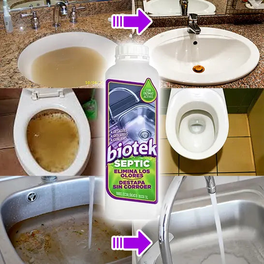 Biotek Septic – Eliminá olores y recuperá tu sistema séptico 🌱