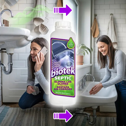 Biotek Septic – Eliminá olores y recuperá tu sistema séptico 🌱
