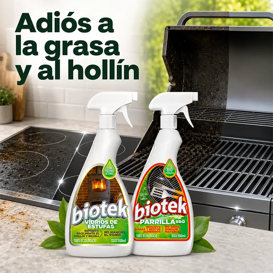 COMBO LIMPIA PARRILLAS Y ESTUFAS: limpieza y brillo a las superficies más difíciles