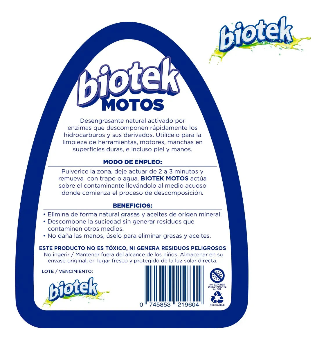 Biotek Motos: Desengrasante Ecológico para Motos 🏍️