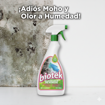 Biotek Eliminador de Hongos: Adiós Moho y Olor a Humedad 🤩