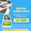Biotek Acero Inox: Haz brillar el acero sin químicos agresivos ✨
