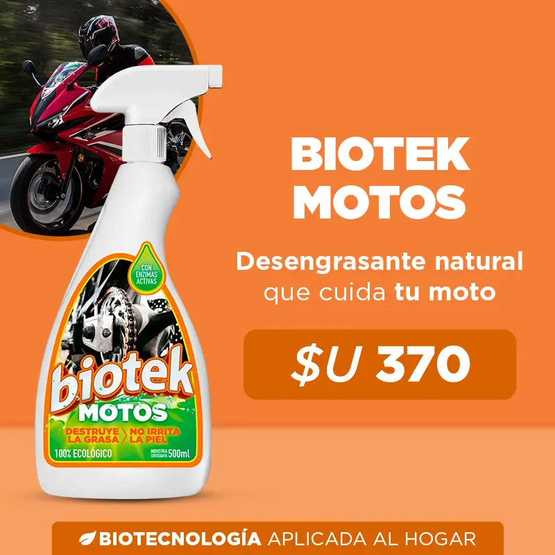 Biotek Motos: Desengrasante Ecológico para Motos 🏍️