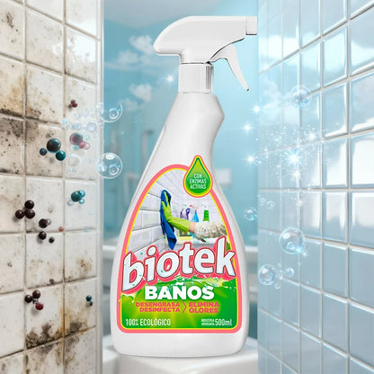Biotek Baños: limpia, desinfecta y elimina olores para un baño fresco y seguro