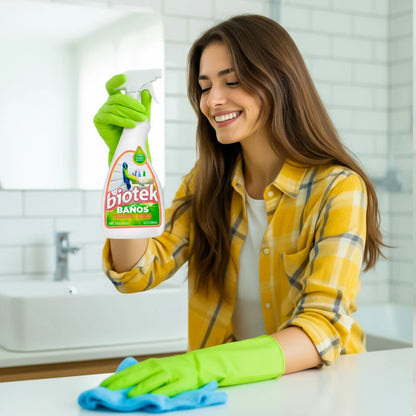 Biotek Baños: limpia, desinfecta y elimina olores para un baño fresco y seguro