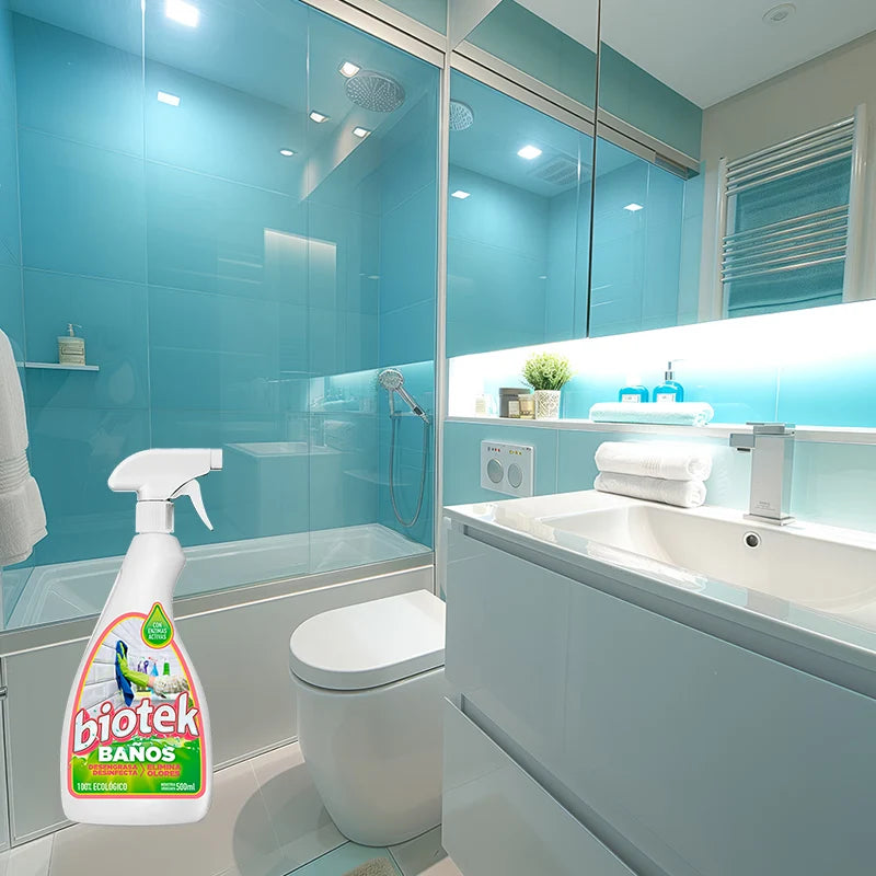 Biotek Baños: limpia, desinfecta y elimina olores para un baño fresco y seguro