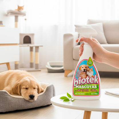 Biotek Mascotas | El limpiador que realmente entiende a tu mejor amigo