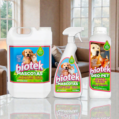 Biotek Mascotas | El limpiador que realmente entiende a tu mejor amigo