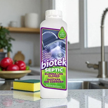 Biotek Septic – Eliminá olores y recuperá tu sistema séptico 🌱